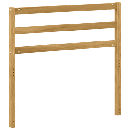 Armstödmodul 2 pcs Vit 79 x 4 x 73 cm Massivt Akaciaträ