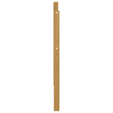 Armstödmodul 2 pcs Vit 79 x 4 x 73 cm Massivt Akaciaträ