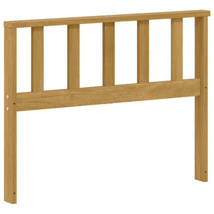 Modul för armstöd 2 pcs Vit 80 x 6 x 61 cm Massivt Akaciaträ