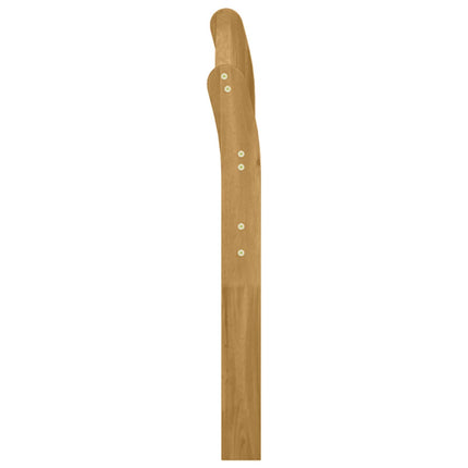 Armstödmodul 2 pcs Vit 78,5 x 8,5 x 60 cm Massivt Akaciaträ