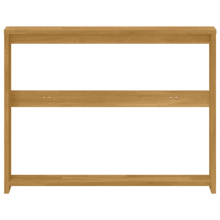 Armstöd modul 2 pcs Vit 78,5 x 10 x 61 cm Massivt Akaciaträ