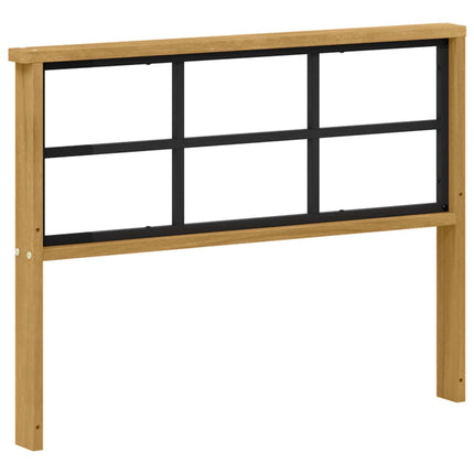 Armstödmodul 2 pcs Vit 80 x 6 x 61 cm Massivt Akaciaträ