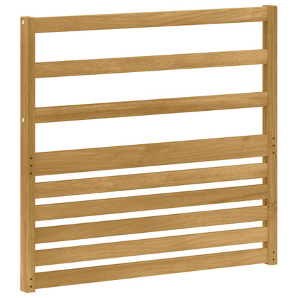 Armstöd modul 2 pcs Vit 79 x 4 x 73 cm Massivt Akaciaträ