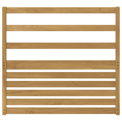 Armstöd modul 2 pcs Vit 79 x 4 x 73 cm Massivt Akaciaträ