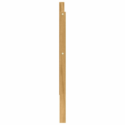 Armstöd modul 2 pcs Vit 79 x 4 x 73 cm Massivt Akaciaträ