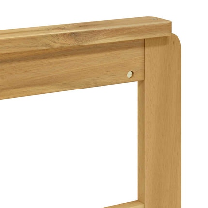 Armstödmodul 2 pcs Vit 79 x 6 x 61 cm Massivt Akaciaträ