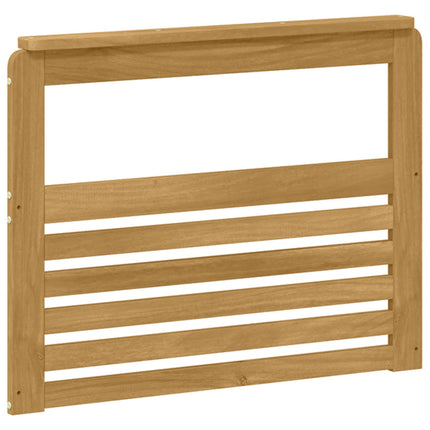 Armstödmodul 2 pcs Vit 79 x 6 x 61 cm Massivt Akaciaträ