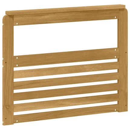 Armstödmodul 2 pcs Vit 79 x 6 x 61 cm Massivt Akaciaträ