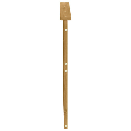 Armstödmodul 2 pcs Vit 79 x 6 x 61 cm Massivt Akaciaträ