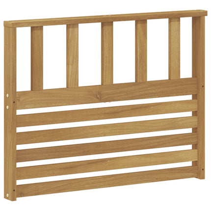 Armstödmodul 2 pcs Vit 80 x 6 x 61 cm Massivt Akaciaträ