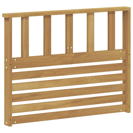 Armstödmodul 2 pcs Vit 80 x 6 x 61 cm Massivt Akaciaträ