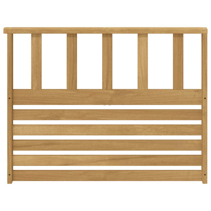 Armstödmodul 2 pcs Vit 80 x 6 x 61 cm Massivt Akaciaträ