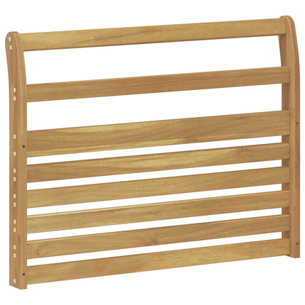 Armstödmodul 2 pcs Vit 78,5 x 8,5 x 60 cm Massivt Akaciaträ
