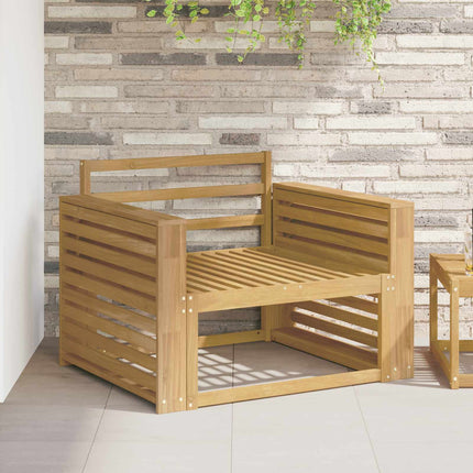 Armstödmodul 2 pcs Vit 78,5 x 10 x 61 cm Massivt Akaciaträ