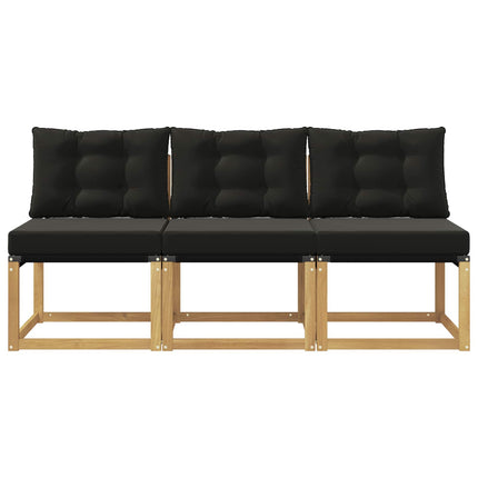 3 Stycke Utomhus Mellansoffa
