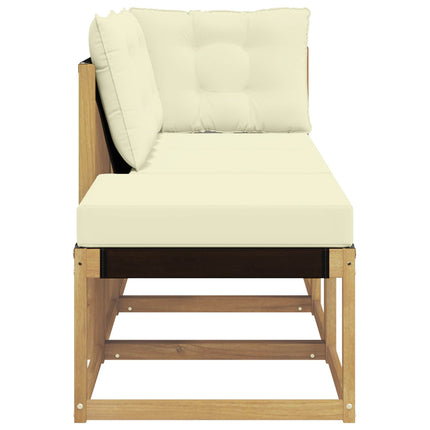 Sektionell Soffa Enheter med kudde 3 Stycke Vit
