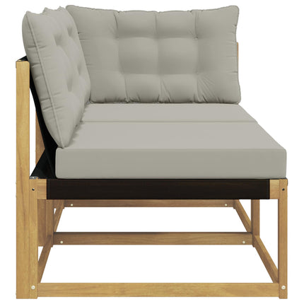 Sektionell Soffa Enheter med kudde Vit 162,5 x 83 x 73 cm