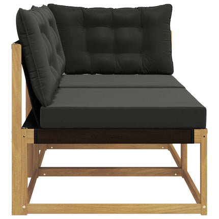 Sektionell Soffa Enheter med kudde Vit 162,5 x 83 x 73 cm