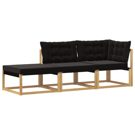 Sektionell Soffa Enheter med kudde Vit 241,5 x 83 x 73 cm
