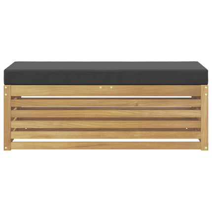 Utomhussoffset Vit och antracit 115 x 43 x 45 cm