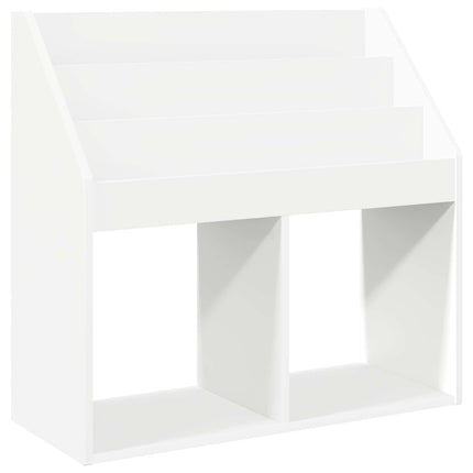 Barnbokhylla Vit 72,5 x 29,5 x 69 cm Konstruerat trä