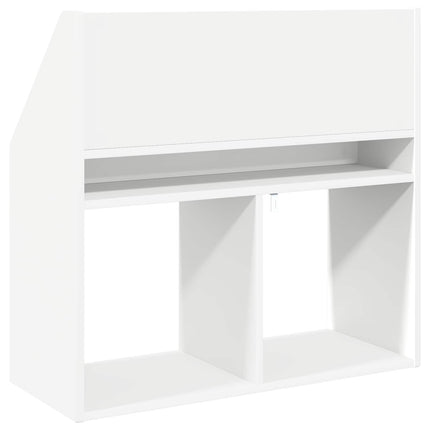 Barnbokhylla Vit 72,5 x 29,5 x 69 cm Konstruerat trä