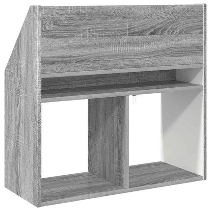 Barnbokhylla Grå Sonoma 72,5 x 29,5 x 69 cm Konstruerat trä