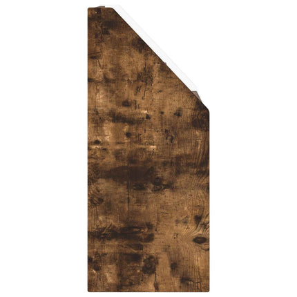 Barnbokhylla med låda Rökt ek 60 x 29,5 x 69 cm Konstruerat trä
