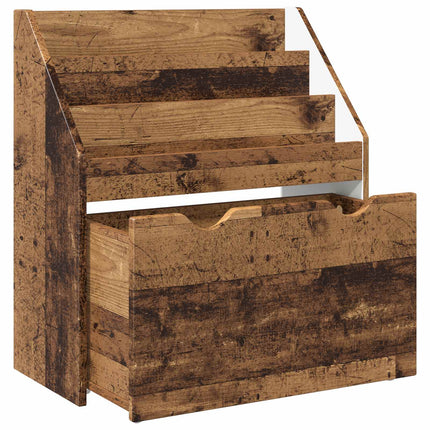 Barnbokhylla Gammalt trä 60 x 29,5 x 69 cm Konstruerat trä