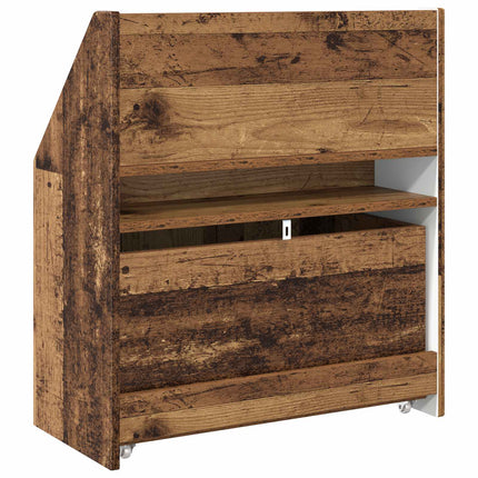 Barnbokhylla Gammalt trä 60 x 29,5 x 69 cm Konstruerat trä