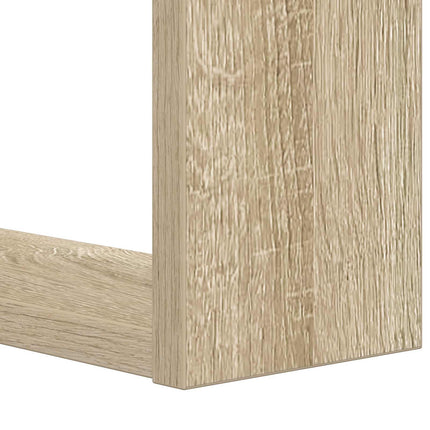 Hyllsystem 2 nivåer 52 x 25 x 71,5 cm Konstruerat trä Sonoma-ek