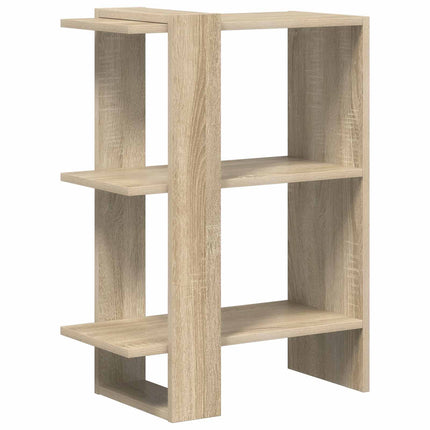 Hyllsystem 2 nivåer 52 x 25 x 71,5 cm Konstruerat trä Sonoma-ek