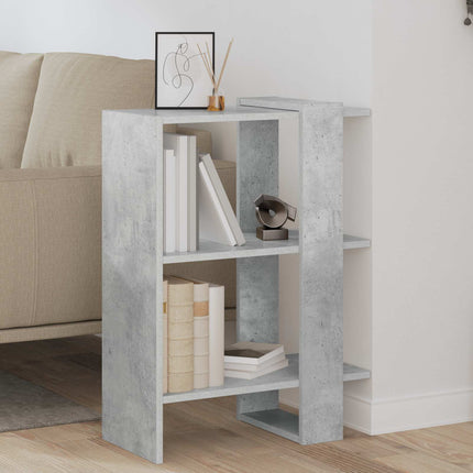 Hyllsystem Betonggrå 52 x 25 x 71,5 cm Konstruerat trä