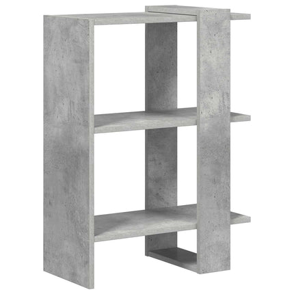 Hyllsystem Betonggrå 52 x 25 x 71,5 cm Konstruerat trä