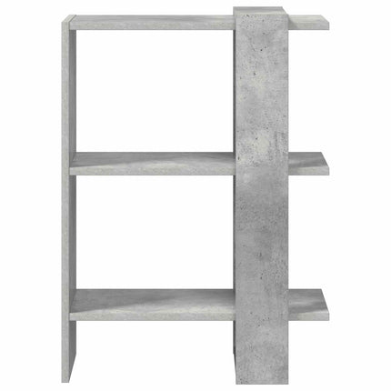 Hyllsystem Betonggrå 52 x 25 x 71,5 cm Konstruerat trä