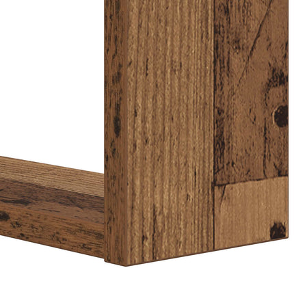 Hyllsystem Gammalt trä 52 x 25 x 71,5 cm Konstruerat trä