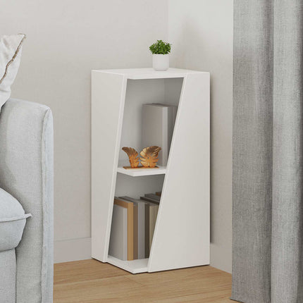 Sidobrett Vit 33 x 32 x 70,5 cm Konstruerat trä