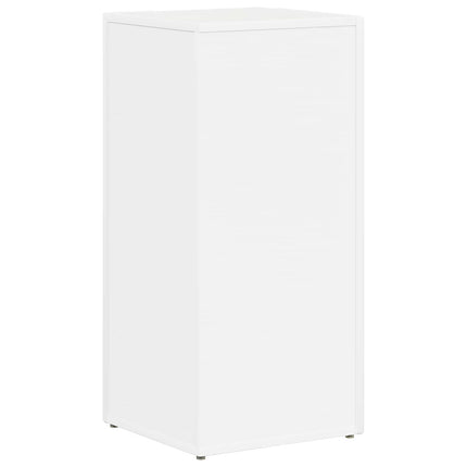 Sidobrett Vit 33 x 32 x 70,5 cm Konstruerat trä
