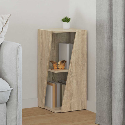 Sidobrett Sonoma-ek 33 x 32 x 70,5 cm Konstruerat trä
