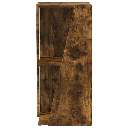 Sidobrett Rökt ek 33 x 32 x 70,5 cm Konstruerat trä