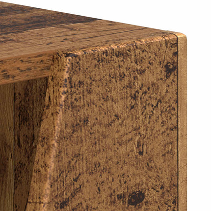 Sidobrett Gammalt trä 33 x 32 x 70,5 cm Konstruerat trä