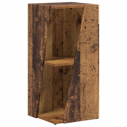 Sidobrett Gammalt trä 33 x 32 x 70,5 cm Konstruerat trä