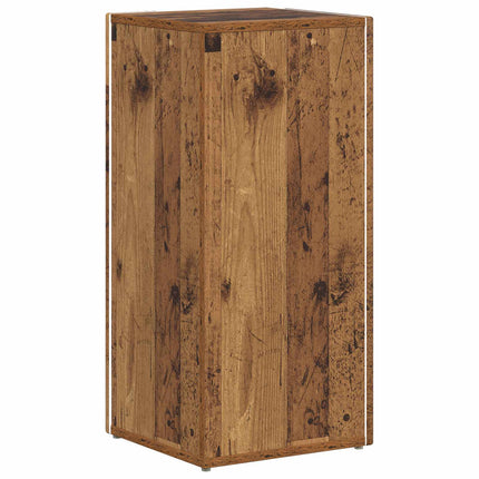 Sidobrett Gammalt trä 33 x 32 x 70,5 cm Konstruerat trä