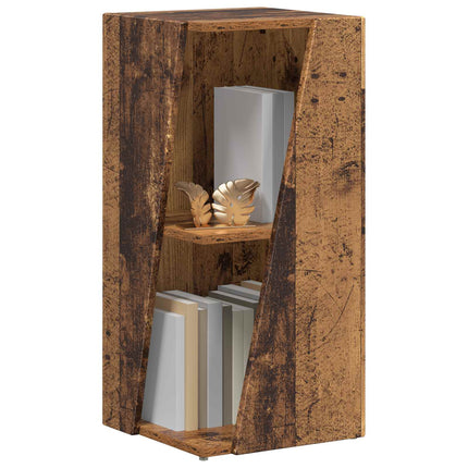 Sidobrett Gammalt trä 33 x 32 x 70,5 cm Konstruerat trä