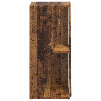 Sidobrett 33 x 32 x 70,5 cm Konstruerat trä Gammalt trä