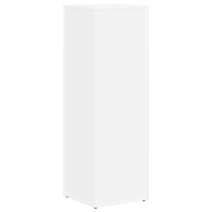 Sidobrett Vit 33 x 32 x 100,5 cm Konstruerat trä