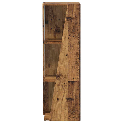 Sidobrett Gammalt trä 33 x 32 x 100,5 cm Konstruerat trä