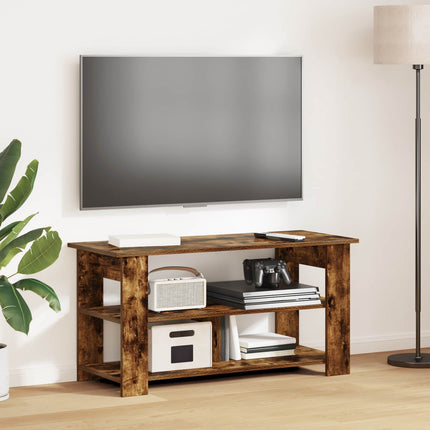 TV-ställ Rökt ek 100 x 40 x 50 cm
