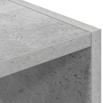 Sideboard Betonggrå 90 x 30 x 90 cm
