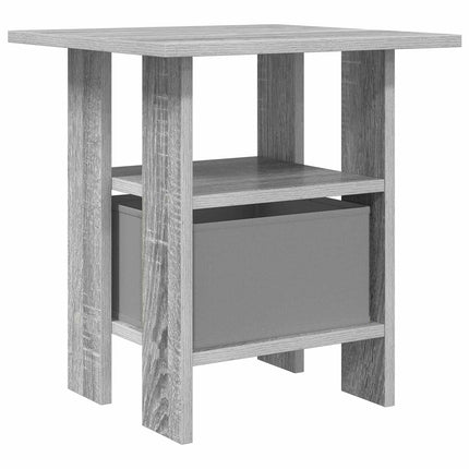 Sängbord 2 pcs Grå Sonoma 41 x 40 x 45 cm Konstruerat trä